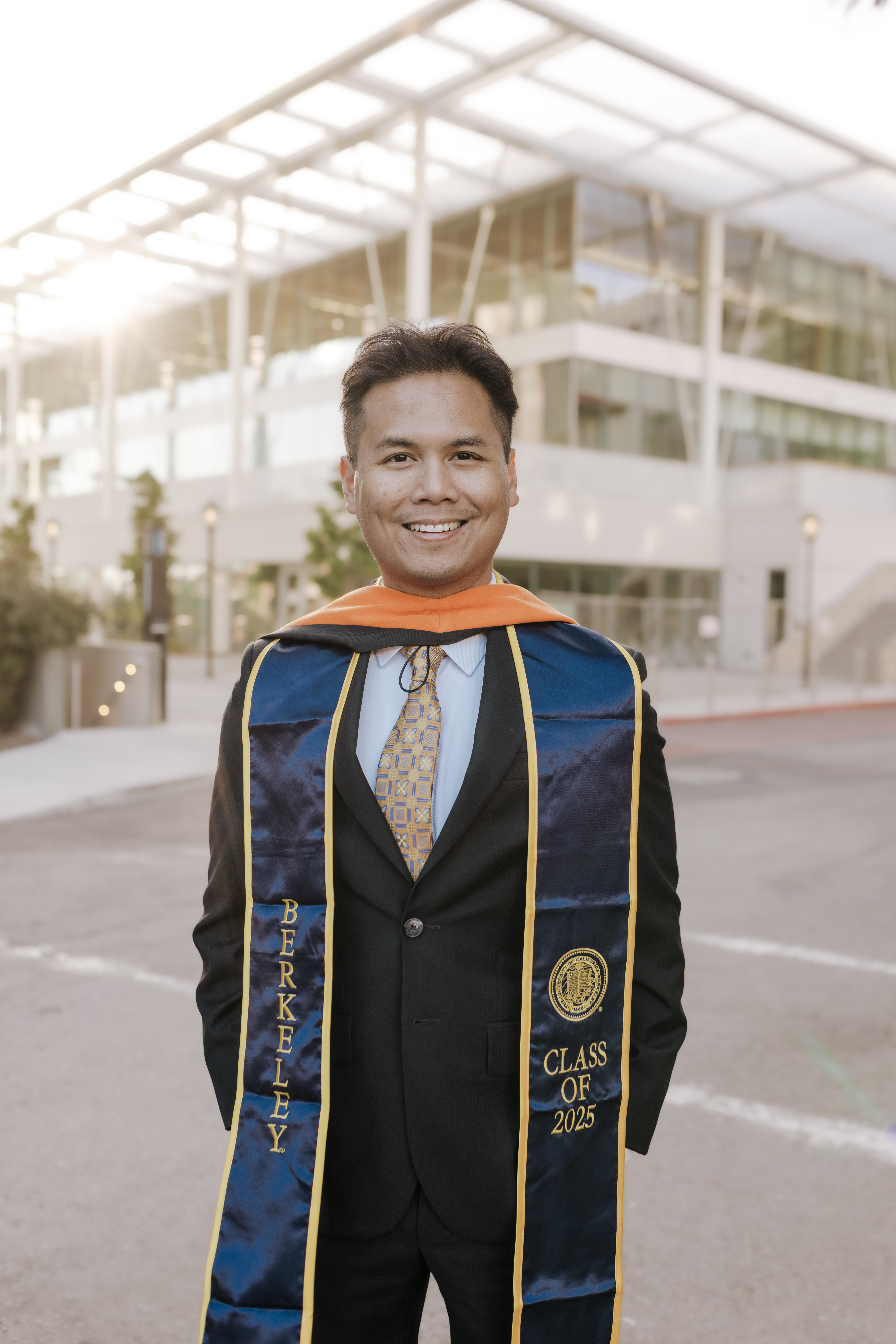 Nikolai Seva at UC Berkeley graduation