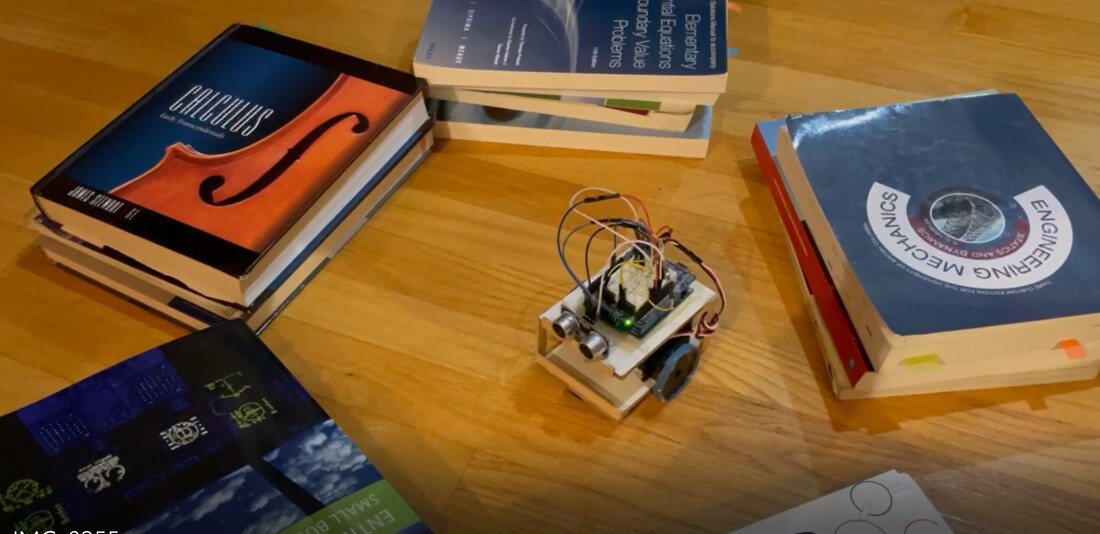 Arduino obstacle avoidance robot