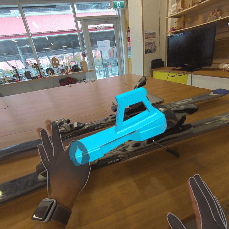 Meta Quest 3S Prosthetic Ski demo