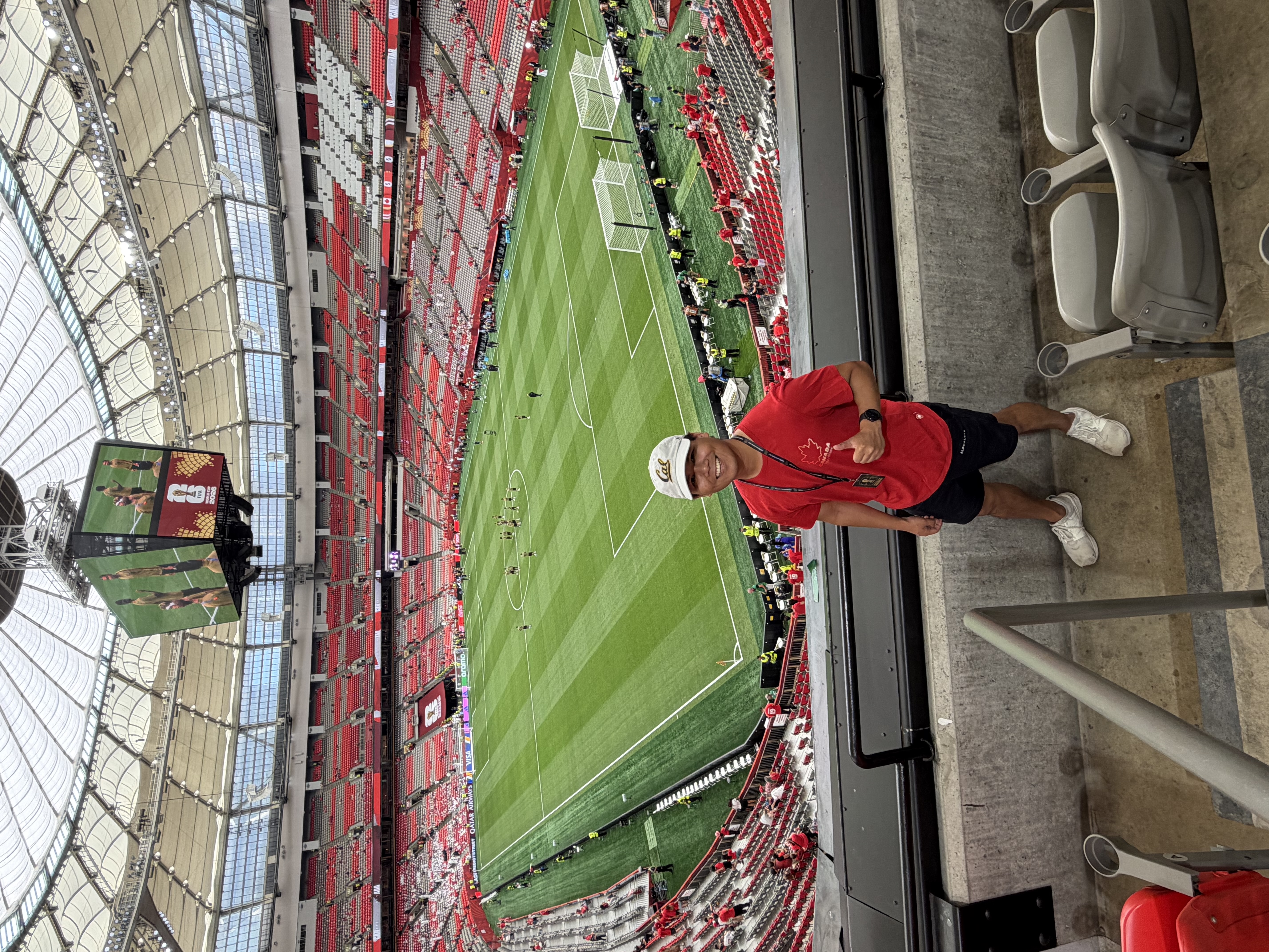 BC Place stadium during 2026 FIFA World Cup