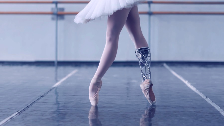 Prosthetic pointe shoe CAD prototype